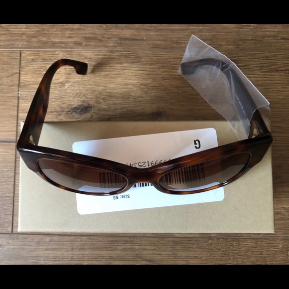 BURBERRY-AUTHENTIC NWT Tortoise Shell Sunglasses - Picture 5 of 16